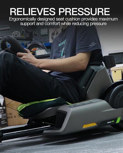 stio Gokart Cushion Comfortable Backrest Seat Compatible with Segway Ninebot GoKart Pro and Gokart Kit Soft Pillow for Go Kart Pro Kit Karting Accessories (NOT Come with A GOKART) in Kuwait