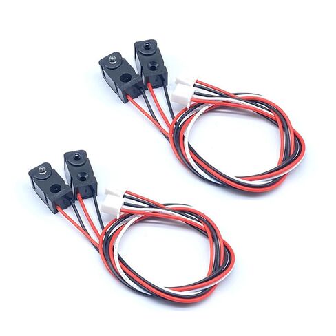 [2-Pack] IR Break Beam Sensor 5MM LEDs Counting Module Split Through-Beam Photoelectric Switch for Apply Relay, K60, PLC, 51 microcontroller, STM32, Detection Distance 39.4" / 1M in Saudi Arabia