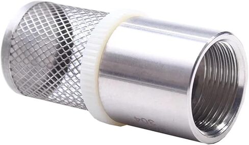 1/8 "1/4" 3/8 "1/2" 3/4 "1" 1-1/4 "1-1/2" 2 "BSPP أنثى الموضوع 304 الفولاذ المقاوم للصدأ مرشح شاشة وصلة أنابيب لمضخة المياه (BSP1 أنثى) in Kuwait