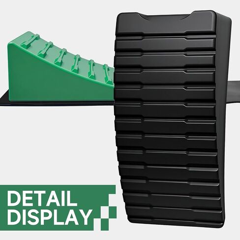 2Packs RV Leveling Blocks System Kit Camper Leveling Blocks for RVS Trailer with Carrying Bag, Anti-Slip Mats, T Bubble Level Up to 35000 LBS in Kuwait