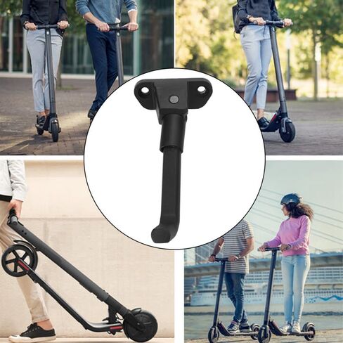 Aluminum Kickstand Water Proof Foot Support for Ninebot MAX G30 Electric Scooter Parking Stand Replacement(Black) in Kuwait