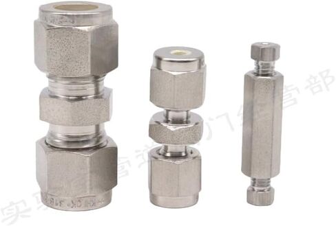 1/16 "1/8" 1/4 "3/8" 1/2 "3/4" 1 "2/3/4/6/8/10 مللي متر أنبوب ضغط الاتحاد SUS316L وصلة أنابيب الفولاذ المقاوم للصدأ (1l4-8 مللي متر) in Kuwait