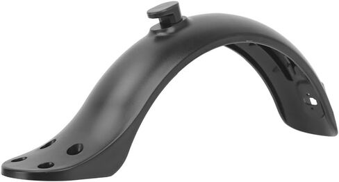 Rear Mudguard, Scooter 4 Hole Splash-Proof Fender Rear Bracket Scooter Replacement Compatible with M365 Electric Scooter Accessory Support ​(Black)​ in Kuwait