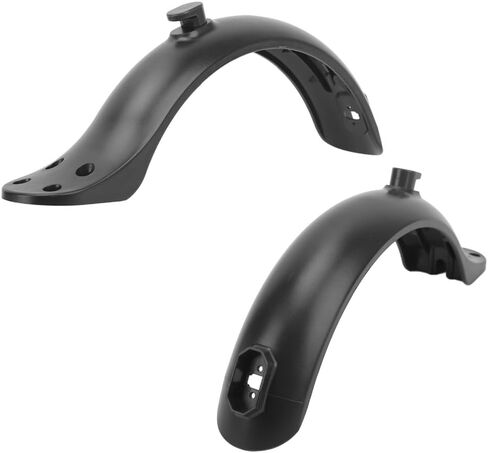 Rear Mudguard, Scooter 4 Hole Splash-Proof Fender Rear Bracket Scooter Replacement Compatible with M365 Electric Scooter Accessory Support ​(Black)​ in Kuwait