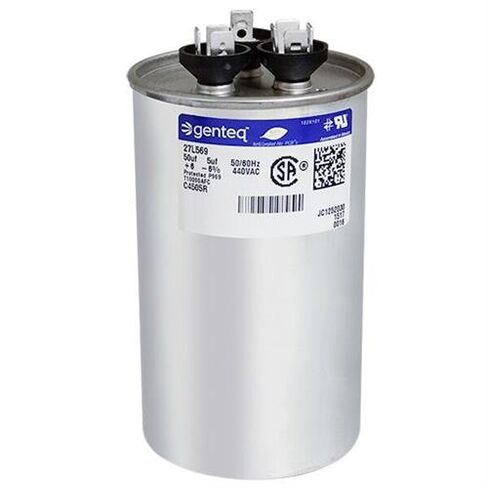 (عبوة من قطعتين) 50+5 فائق التوهج MFD 440 فولت بديل دائري مزدوج لـ GENTEQ GE Industrial 27L569 27L569BX Z27L569 من Capcom in Kuwait