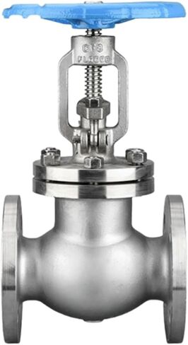 1 قطعة صمام كروي شفة من الفولاذ المقاوم للصدأ J41W-150LB | صمام إيقاف متوافق مع 304 و316 لزيت نقل البخار والحرارة (304 DN40) in Kuwait
