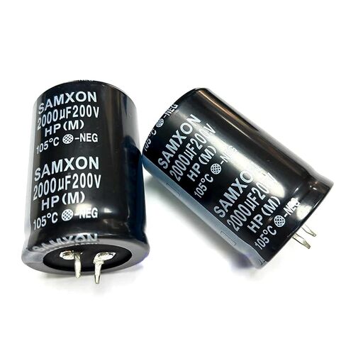 1 قطعة 200v2000 فائق التوهج حجم 35 × 50 مللي متر الألومنيوم مُكثَّف كهربائيًا 200 فولت in Kuwait