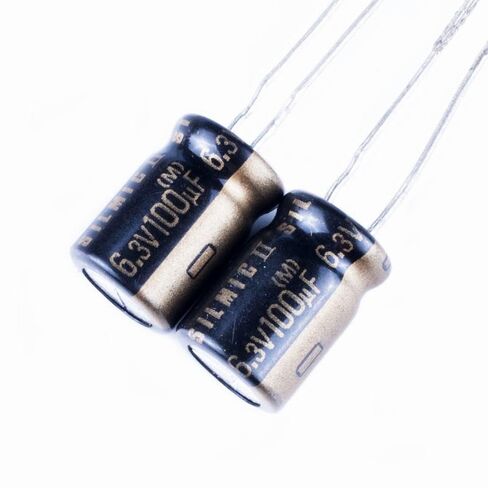 Luftschloss 5 قطع مناسبة Elna SILMIC II المكثفات 6.3V 100 فائق التوهج 8x12mm الراقية الصوت الصف in Kuwait