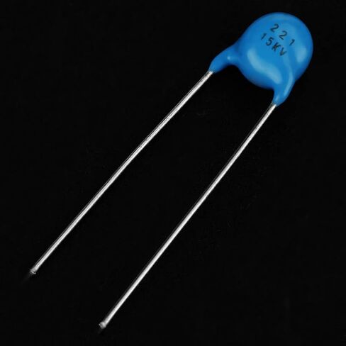 25 Pcs 221k 220pF 15KV High Voltage Monolithic Ceramic Capacitor, Multiplayer Ceramic Chip Capacitor Kit for DIY Projects in Kuwait