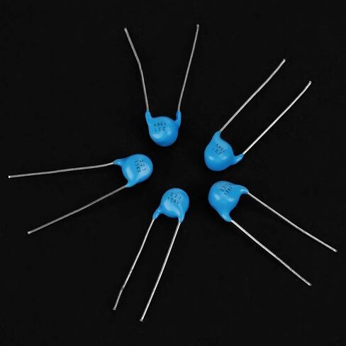 25 Pcs 221k 220pF 15KV High Voltage Monolithic Ceramic Capacitor, Multiplayer Ceramic Chip Capacitor Kit for DIY Projects in Kuwait