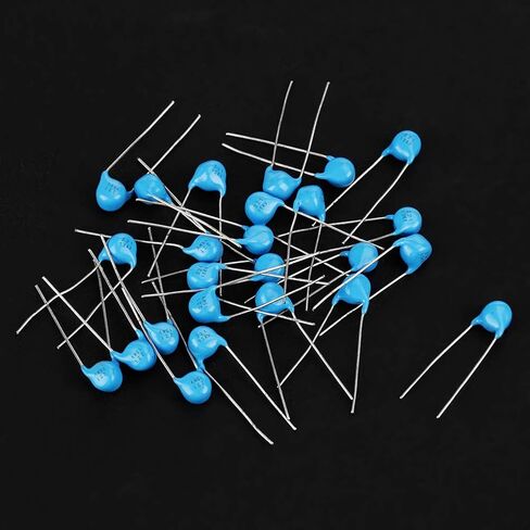 25 Pcs 221k 220pF 15KV High Voltage Monolithic Ceramic Capacitor, Multiplayer Ceramic Chip Capacitor Kit for DIY Projects in Kuwait