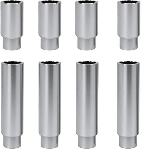 8pcs Diameter 38mm Lift Adapters, Stack Truck Adapter Kit Includes 2.36"（60mm） and 4.92"（125mm） Extension Adapter for 2 Post Car Lift Bridge Jack in Kuwait
