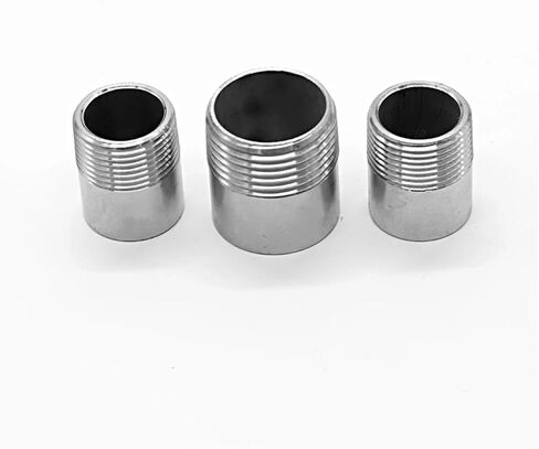 1 قطعة 1-1/4 "bspt NPT ذكر x بعقب لحام الحلمة 304 316 ماسورة من الفولاذ المقاوم للصدأ تركيب موصل مقرنة (BSPT SS316) in Kuwait