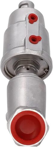 1 Inch Pneumatic Single Acting Air Actuated Angle Seat Valve NC 1Pcs(Thread) in Kuwait