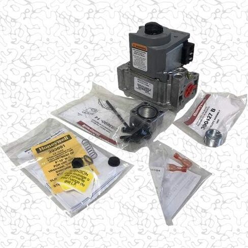 VR8205A2065 24V 150,000 BTU صمام الكرة الأرضية النحاسي 2 منافذ 1/2 في مدخل ملولب NPT 1/2 "مخرج صمام غاز الجسم المعدني in Kuwait