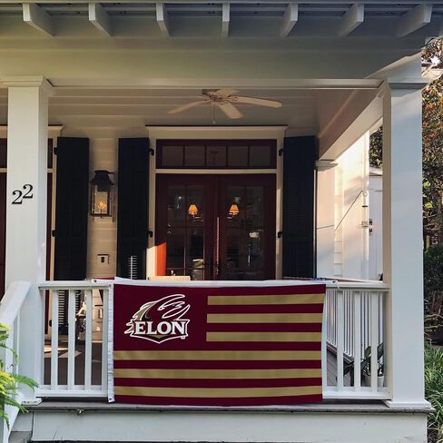 Desert Cactus Elon University Indoor and Outdoor 100% Polyester University Flag Banner, 3x5 Feet Phoenix (Nation) in Kuwait