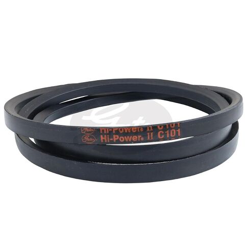 حزام Gates C101 Hi-Power II، قسم C، مقاس C101، عرض 7/8 بوصة، ارتفاع 17/32 بوصة، محيط الحزام الخارجي 105.0 بوصة in Kuwait