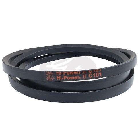 حزام Gates C101 Hi-Power II، قسم C، مقاس C101، عرض 7/8 بوصة، ارتفاع 17/32 بوصة، محيط الحزام الخارجي 105.0 بوصة in Kuwait
