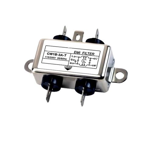 CW1B-10A-T مرشح تيار متردد أحادي الطور EMI مضاد للتدخل CW1B-3/6/10A-T 05 منقي إمداد الطاقة 220 فولت CW1B-6A-T(CW1B-10A-L(05)) in Kuwait