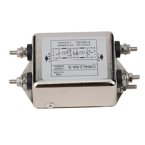 CW4L2-6A-S CW4L2-10A-S CW4L2-20A Series 220V AC Power Filter Rail Type Double-Stage Bolttype Power Filter Single-Phase(CW4L2-20A-S) in Kuwait