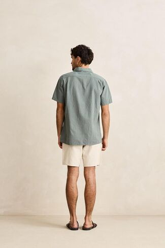 شورت RHYTHM Classic Linen Jam مقاس 17 بوصة - رملي in Kuwait