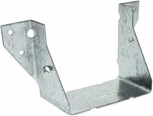 Simpson Strong-Tie LUS44 Light Face-Mount Joist Hanger - 3-9/16 in. (W) x 3 in. (H) x 2 in. (B), Fits 4x4 Joists, 18 Gauge Zinc Galvanized Steel, Hurricane Rafter Ties in Kuwait