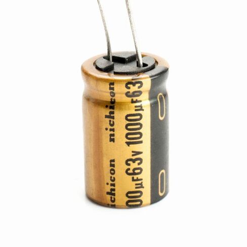 Luftschloss 2pcs Nichicon 63V 1000uf مكثف، الألومنيوم راديو المكثفات الكهربائية للتلفزيون، LCD، الراديو، الميكروويف، لعبة (16 × 26 مم) in Kuwait