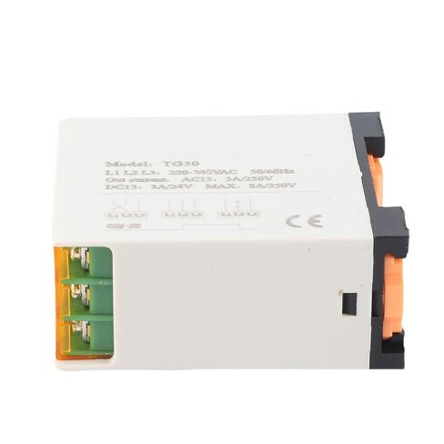 مرحل تسلسل الطور GOTOTOP TG30 مرحل حماية ثلاثي الطور 220 إلى 380VAC 5A كشف الفشل ومراقبة توازن الجهد للتحكم في محرك مروحة مضخة ضاغط التبريد in Kuwait