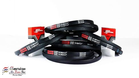Megadyne - Jason Industrial V Belt – B82-5L850 – (Pack of 1) – Wrapped V-Belt - 85 Inch Outside Length - 0.66 Inch Top Width – 0.41 Inch Thick in Kuwait