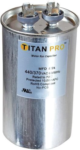 تيتان TRCFD453 مكثف تشغيل المحرك المزدوج المقدر MFD 45/3 فولت 440/370 in Kuwait