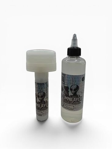 OMNILAYER 3D Printing Bed Adhesive Compatible with Bambu Labs, Flash Forge, Creality, Snapmaker. Works on PEI, PEO, Smooth, Textured, Glass. (50mm applicator) in Kuwait