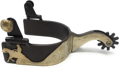 AJ Tack Ladies Antique Brown Reining Horse Show Spurs in Kuwait