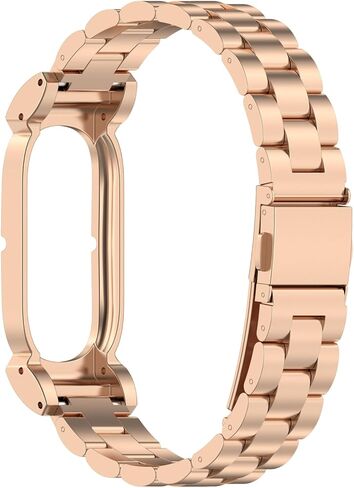 حزام من الفولاذ المقاوم للصدأ لفرقة Google Fitbit Air Band: أحزمة ذراع مغناطيسية بديلة، أشرطة سوار مضادة للعرق قابلة للتنفس، سوار كوريا قابل للتعديل لتتبع اللياقة البدنية بدون شاشة in Kuwait