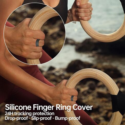 Silicone Ring Cover Compatible with Oura Ring 5, Anti-Scratch Soft Ring Cover Sleeve, Lightweight Daily & Fitness Protection，10pcs-A：6-9 (S) in Kuwait