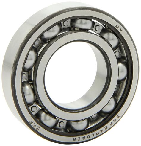 محمل كروي ذو أخدود عميق من سلسلة SKF 6207، تصميم أخدود عميق، دقة ABEC 1، مفتوح، قفص قياسي، خلوص عادي، تجويف 35 مم، 72 مم OD، عرض 17 مم، سعة تحميل ثابتة 3440.0 رطل، سعة تحميل ديناميكية 5730.00 رطل in Kuwait