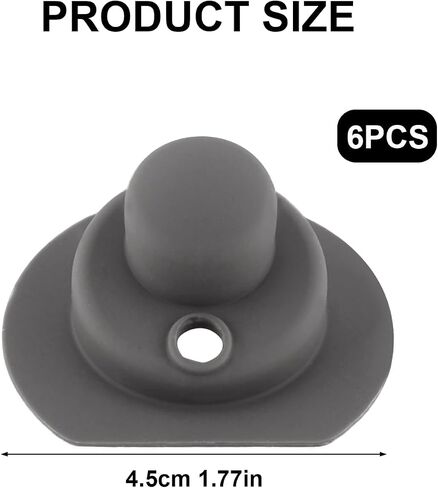 6pcs Upper Lid Cover Gasket Replacement for Zojirushi Stainless Steel Mug 16oz 12oz, Silicone Lid Seal Ring Parts Leak-Proof Accessories Compatible with SM-K Series Water Bottle, BPA Free in Kuwait