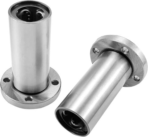 4 قطعة قفص فولاذي مقاوم الحركة الخطية تحمل LM8GA LM10GA LM12GA LM16GA LM20GA(LMF20LGA 20X32X80mm) in Kuwait