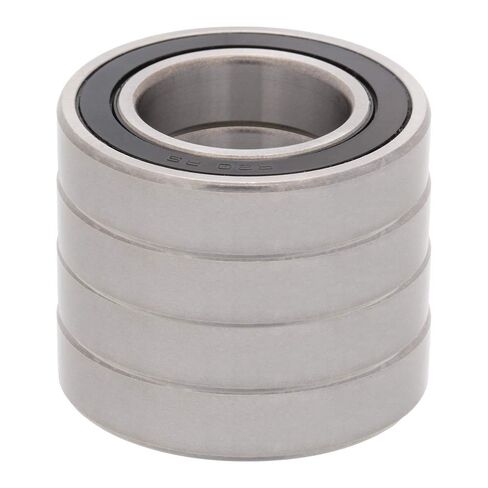 [4 عبوات] R20-2RS - محمل كروي شعاعي ذو أخدود عميق 1-1/4 بوصة × 2-1/4 بوصة × 1/2 بوصة (ID × OD × العرض) | 31.750 مم × 57.150 مم × 12.7 مم (القطر × العرض × العرض) مع ختم مطاطي مزدوج in Kuwait