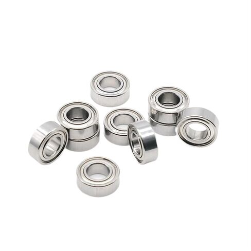 10 قطعة 687W4ZZ كروي 7x14x4mm ABEC-7 محامل الأخدود العميق غير القياسية 687 687W4 in Kuwait