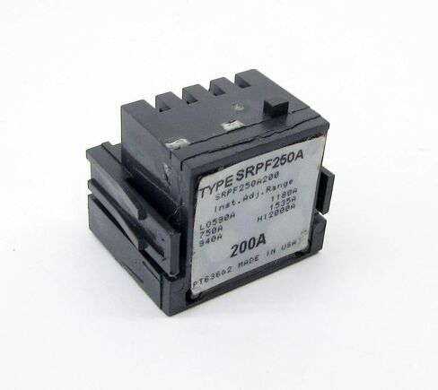 جنرال إلكتريك GESRPF250A200 GE SRPF250A200 200A قابس تصنيف، أسود in Kuwait