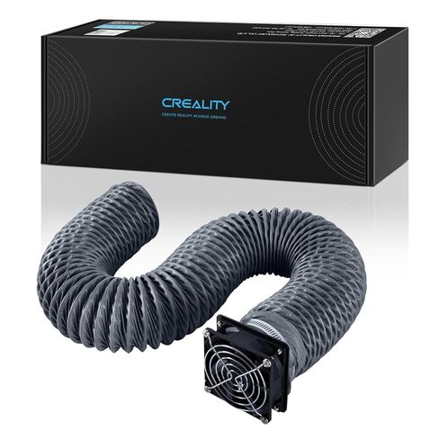 Creality Fume Extraction Kit ملحقات الطابعة ثلاثية الأبعاد، مروحة تهوية عالية الكفاءة 4000 دورة في الدقيقة، دخان العادم لحاوية الطابعة ثلاثية الأبعاد مع واجهة المروحة وحاوية نقش الليزر in Kuwait
