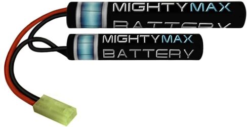 Mighty Max Battery 8.4V 1600mAh NiMH Butterfly Replaces Elite Force ARES M4 CQB AEG Rifle in Kuwait