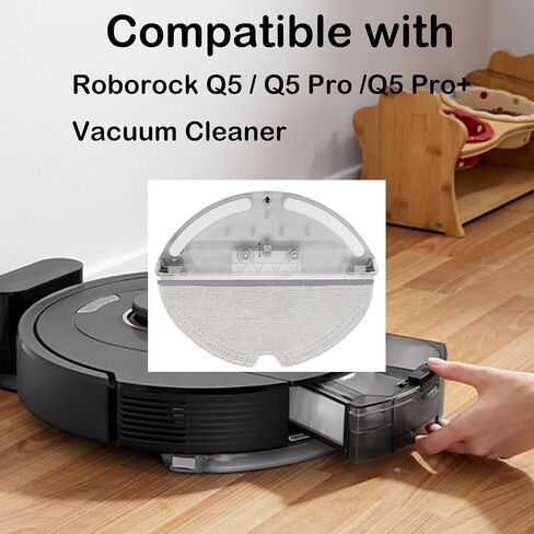 خزان مياه بديل متوافق مع Roborock Q5 / Q5 Pro /Q5 Pro+ /Q5 Max+ مكنسة كهربائية، خزان مياه بديل للمكانس الكهربائية الرطبة والجافة وملحقات لملابس ممسحة in Kuwait