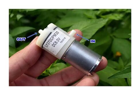 370 Electronic Starter Air Pump DC 6V Large Flow Vacuum Air Pump Suction in Saudi Arabia