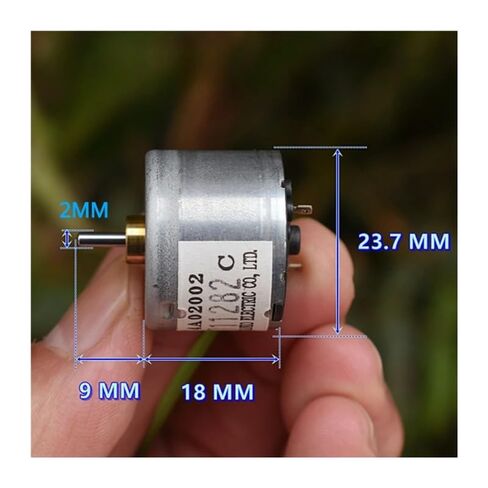310 Metal Brush Electronic Starter DC 5V 6V 6500 RPM in Saudi Arabia