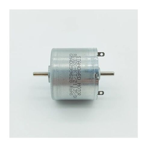 320 Electronic Starter RC320 Dual Shaft DC3.7V 5V 6V 7.4V 17000RPM High Speed 24mm Electronic Starter DIY in Saudi Arabia
