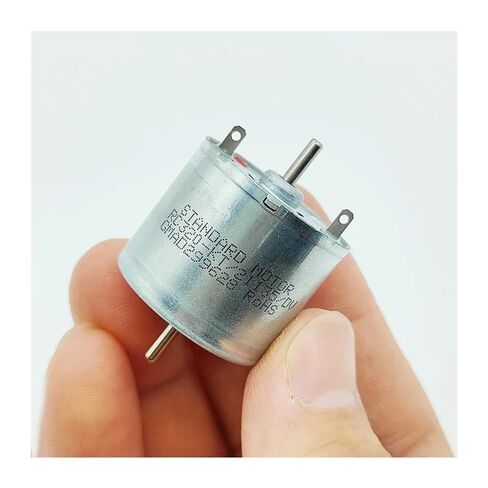 320 Electronic Starter RC320 Dual Shaft DC3.7V 5V 6V 7.4V 17000RPM High Speed 24mm Electronic Starter DIY in Saudi Arabia