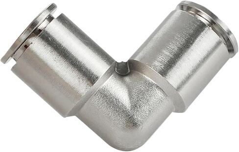 Pneumatic PV Pipe Connector 4-16mm OD Air Hose Nickel Plated Brass Push In Quick Connector Air Fitting Plumbing(10mm-PV) Plumbing Fittings in Kuwait