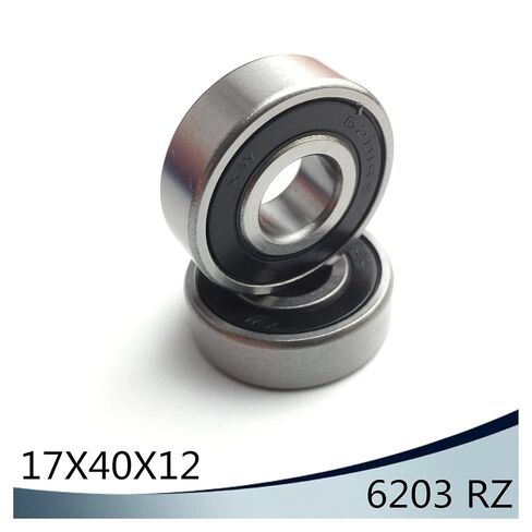 6203RZ تحمل 17*40*12 ملم ABEC-3 (4 قطعة) كتم سرعة عالية للدراجات النارية 6203 2RZ الكرات 6203RS 2RS مع قفص من النايلون in Kuwait