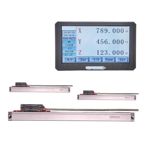 SINO SDS200S 3 محاور LCD تعمل باللمس قراءات رقمية DRO عدة KA-300 زجاج مقياس خطي التشفير لمطحنة المخرطة Millilling in Kuwait